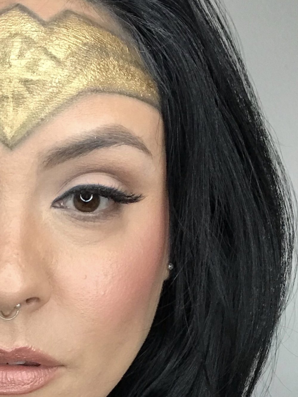 wonder woman makeup tutorial